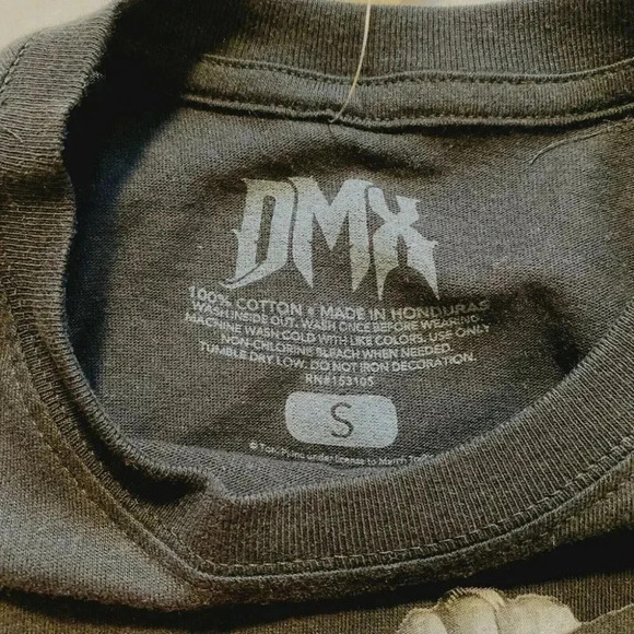 DMX Anthem Short Sleeve Tee – Men's Hip-Hop Rap Legend – Small, Black - Picture 3 of 3